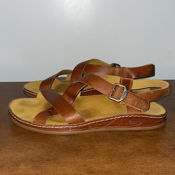 Brown Leather Sandals - Picture 8 of 15